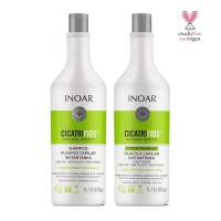 Inoar Kit CicatriFios Shampoo 1L   Condicionador 1L