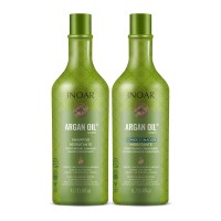 Inoar Kit Argan Oil Sytem Shampoo 1L   Condicionador 1L