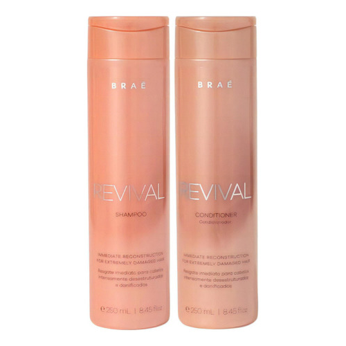 Kit Braé Revival Shampoo   Condicionador 250ml